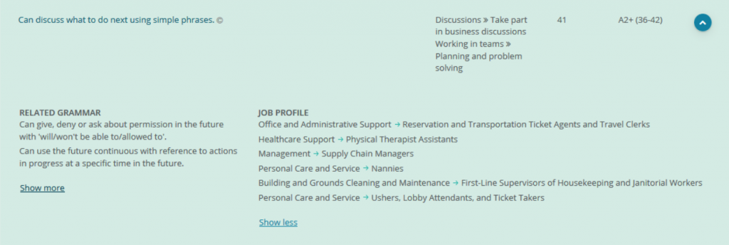 Job profiles GSE teacher toolkit