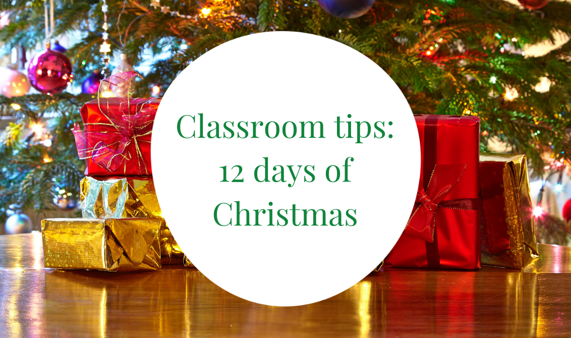 classroom tips christmas
