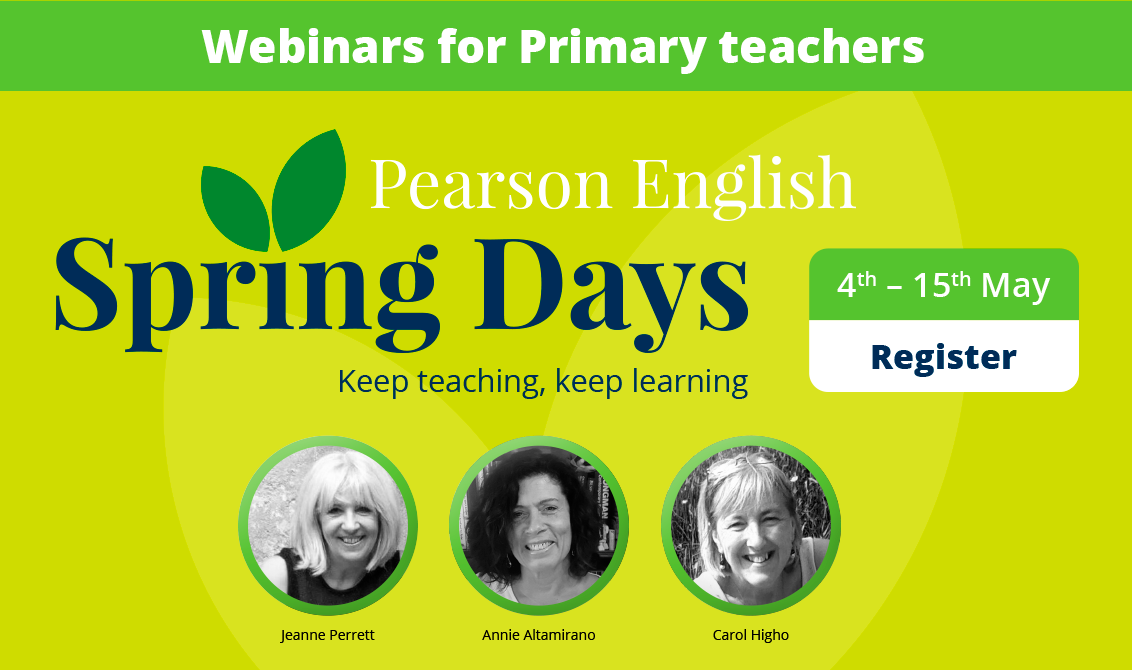 Pearson English Spring Days Primary Sessions