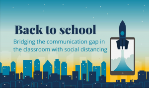Social distancing in the classroom