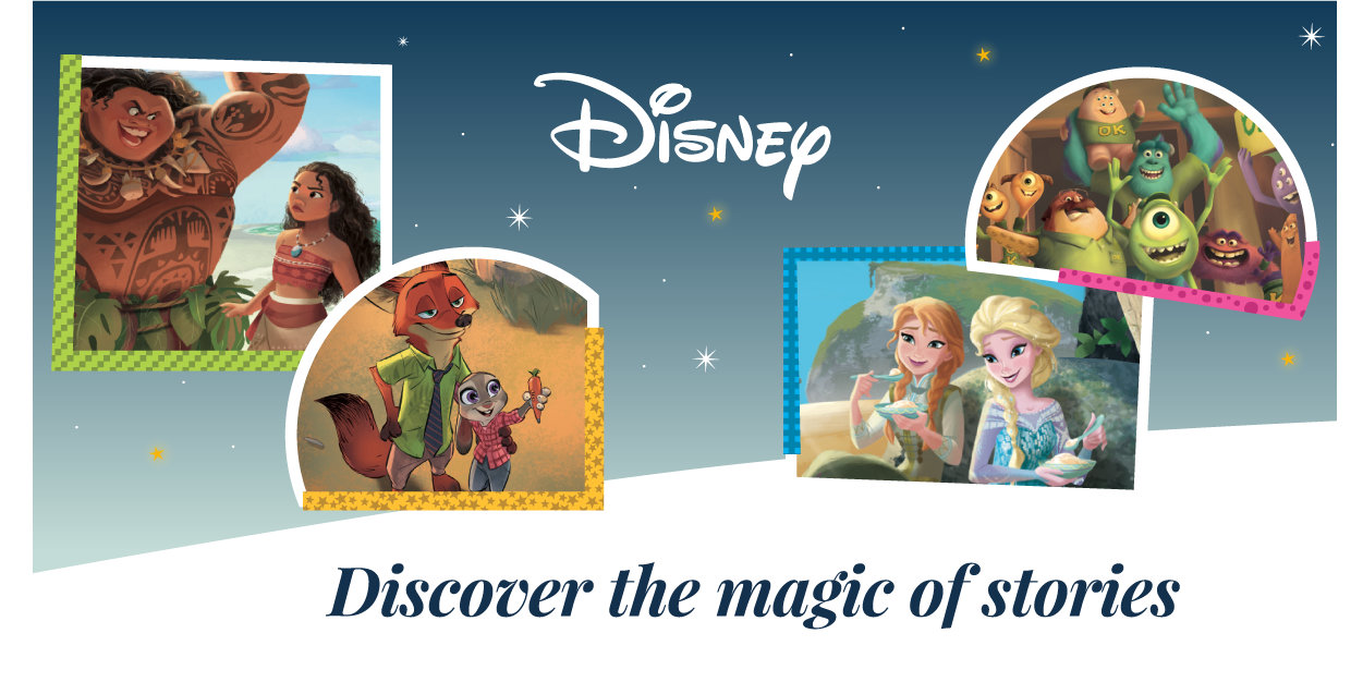 Learning English Through Storytelling with Disney Kids Readers